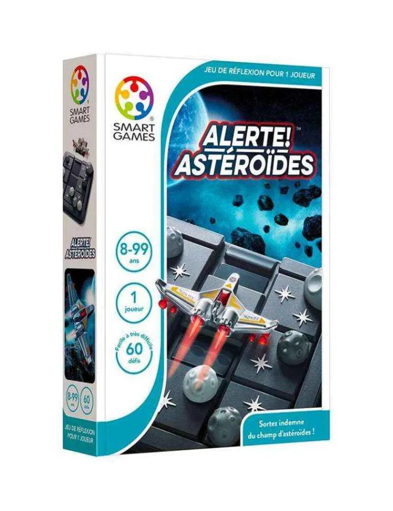 SmartGames Alerte Astéroïdes - casse-tête éducatif logique - Outlet