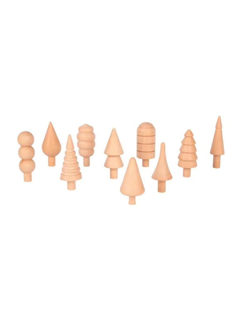 Tickit Arbres de la forêt en bois naturel Montessori Fashion