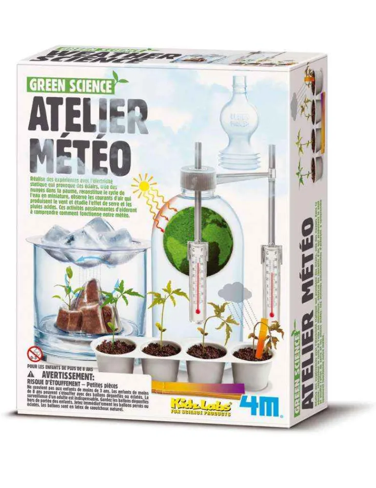 4M Atelier Météo - - Jeu Écologique - Jouet Scientifique Best