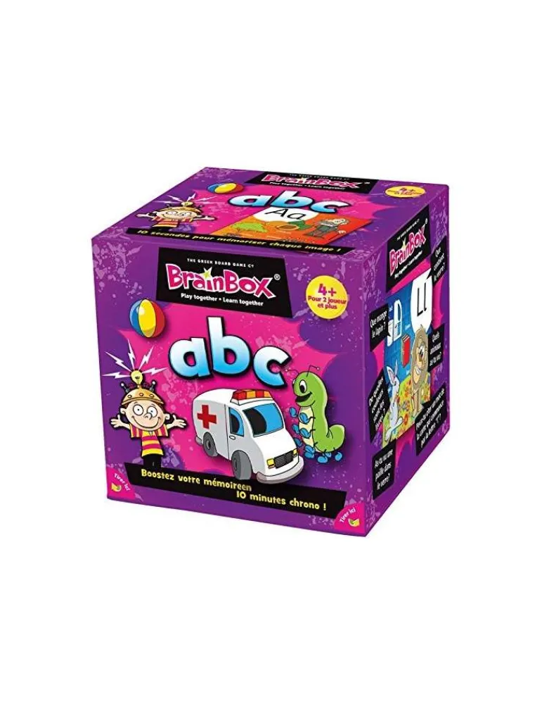 BrainBox ABC - Asmodée - Jeu Éducatif de Mémorisation Fashion