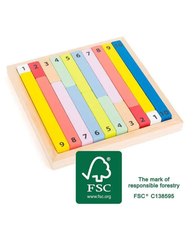 Small Foot Bâtons de calcul éducation Montessori bois FSC Best Sale