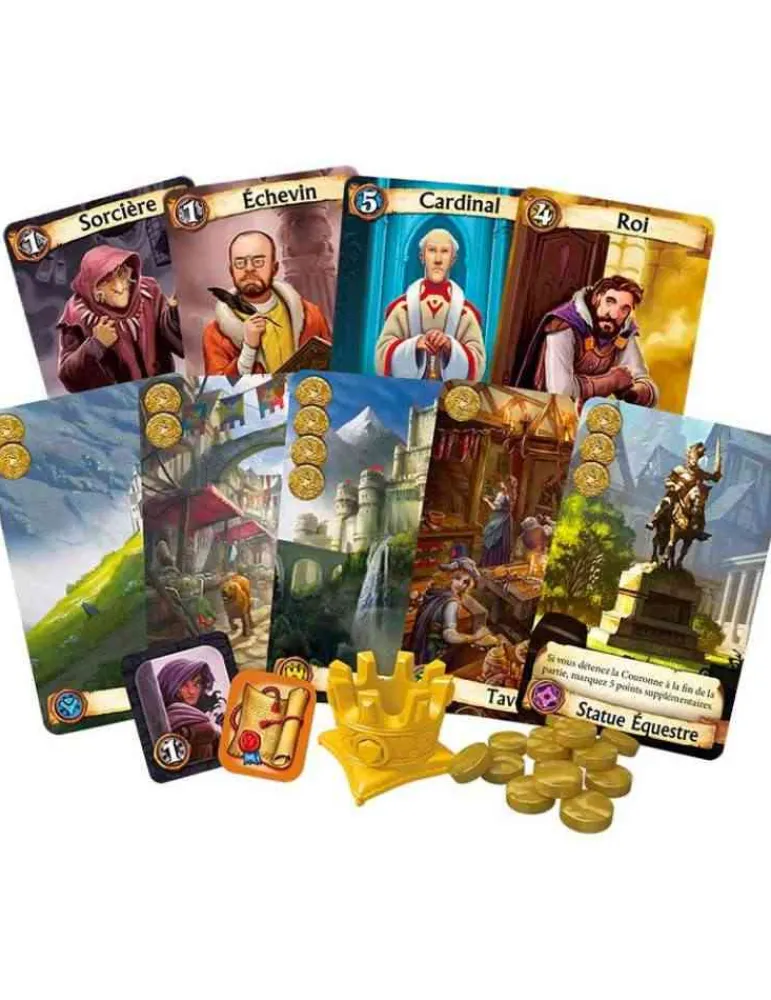 Asmodee Citadelles quatrième édition - jeu de société Outlet