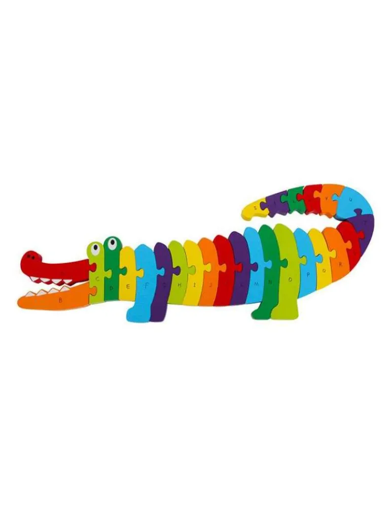 Small Foot Crocodile alphabet - puzzle éducatif en bois - Online