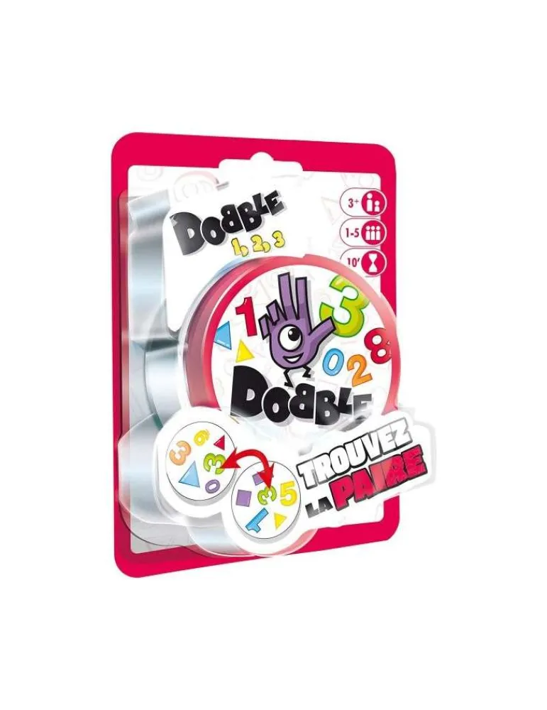 Asmodee Dobble 123 - Jeu de Société Éducatif - Asmodée Outlet