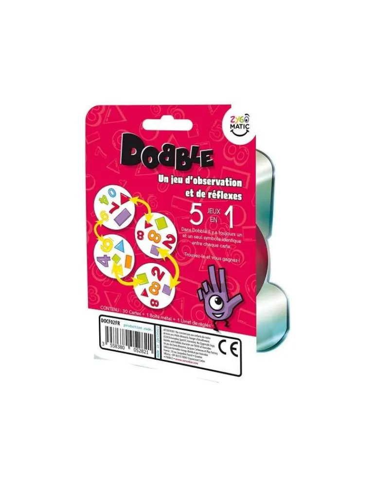 Asmodee Dobble 123 - Jeu de Société Éducatif - Asmodée Outlet