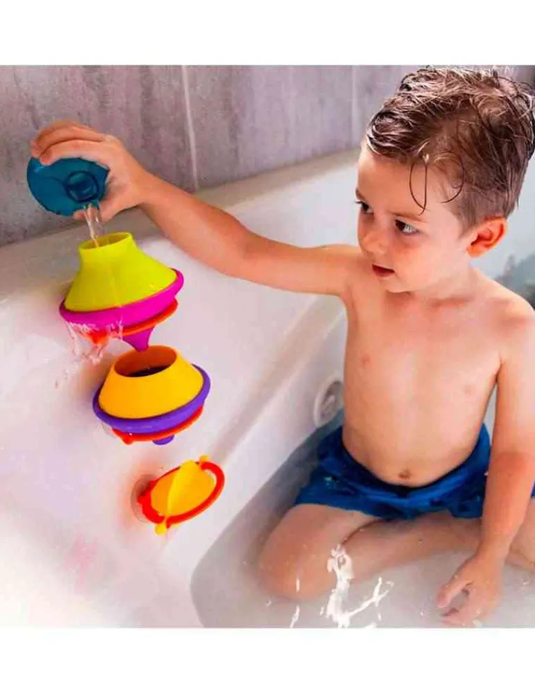 Fat Brain Toys DripDrip - - jeu d'éveil - jouet de bain Fashion