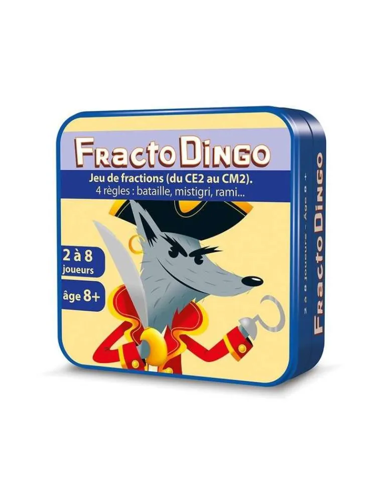 Cocktail Games Fractodingo - Dida Cool - Jeu Éducatif de Mathématique Best