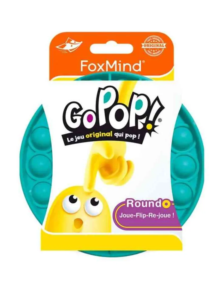 FoxMind Go Pop Roundo (mauve, jaune, turquoise) Fashion