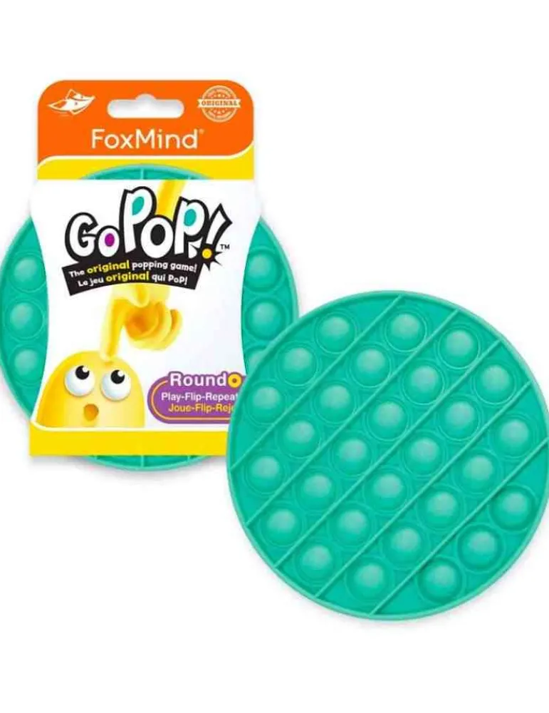 FoxMind Go Pop Roundo (mauve, jaune, turquoise) Fashion