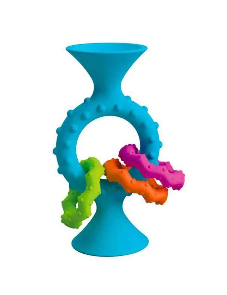 Fat Brain Toys Hochet PipSquigz Loops bleu - - jeu d'éveil Online