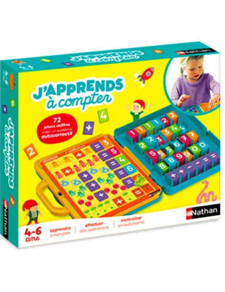 Nathan J'apprends à compter - jeu éducatif - Best