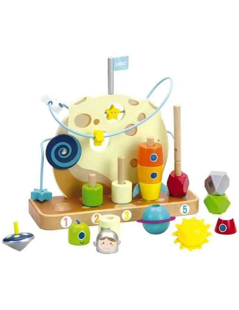 Vilac J'apprends à compter dans les étoiles - - jouet éducatif en bois Sale