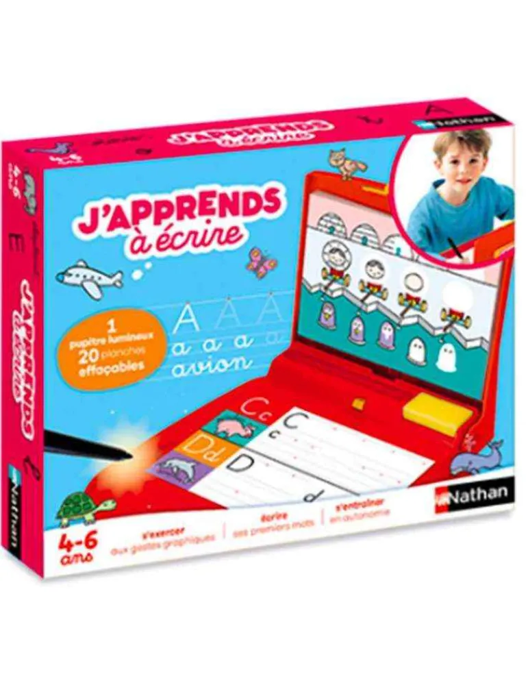 Nathan J'apprends à écrire - jeu éducatif - Shop