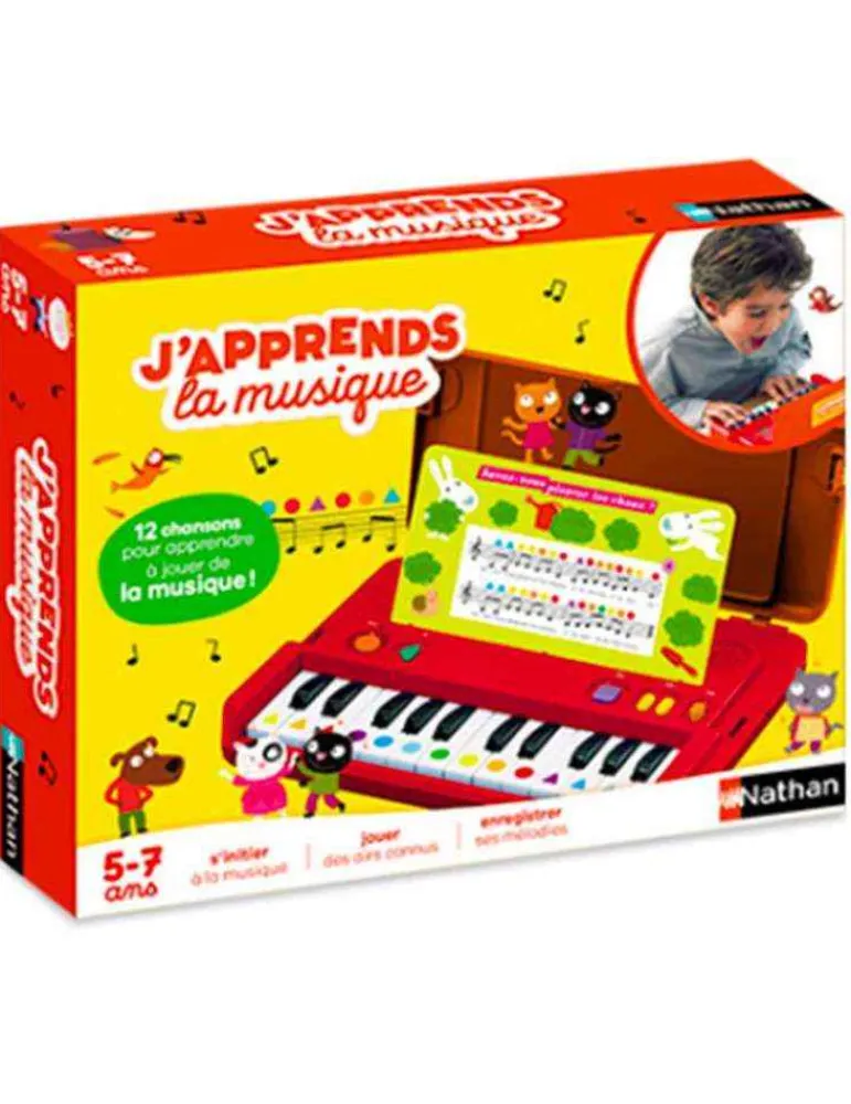 Nathan J'apprends la musique - jeu éducatif - Online