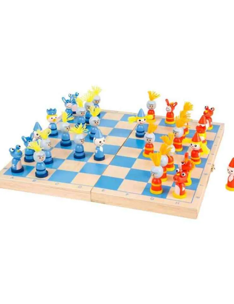 Small Foot Jeu d'échecs chevaliers en bois Clearance