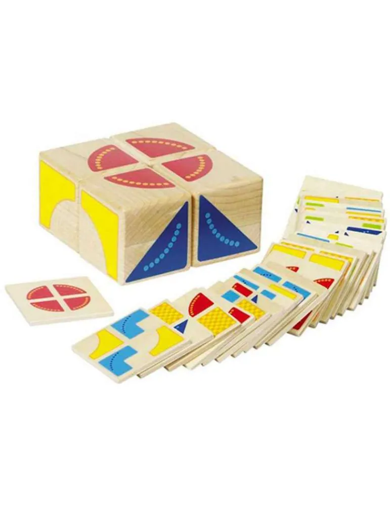 Goki Kubus - jeu de puzzle en bois - Hot