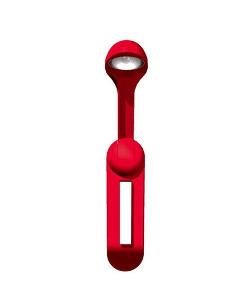 Moses. Lampe de lecture Lumimini rouge - Discount