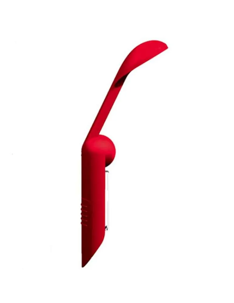 Moses. Lampe de lecture Lumimini rouge - Discount