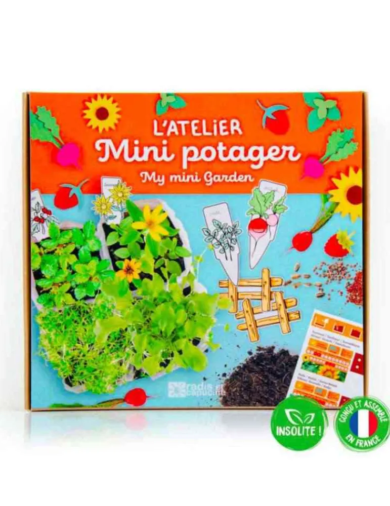 Radis et Capucines L'atelier mini potager - Radis et Capucine Best
