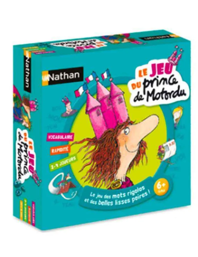 Nathan Le jeu du prince de Motordu - jeu de société éducatif - Shop