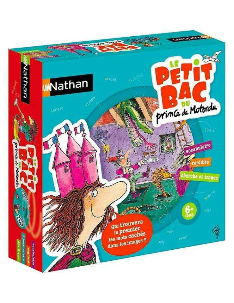Nathan Le petit bac du prince de Motordu - jeu éducatif - Discount