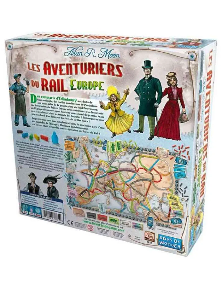 Asmodee Les aventuriers du rail Europe Cheap