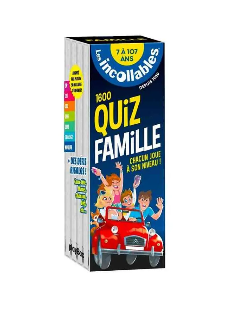 playBac Les Incollables - Quiz Famille - Hot