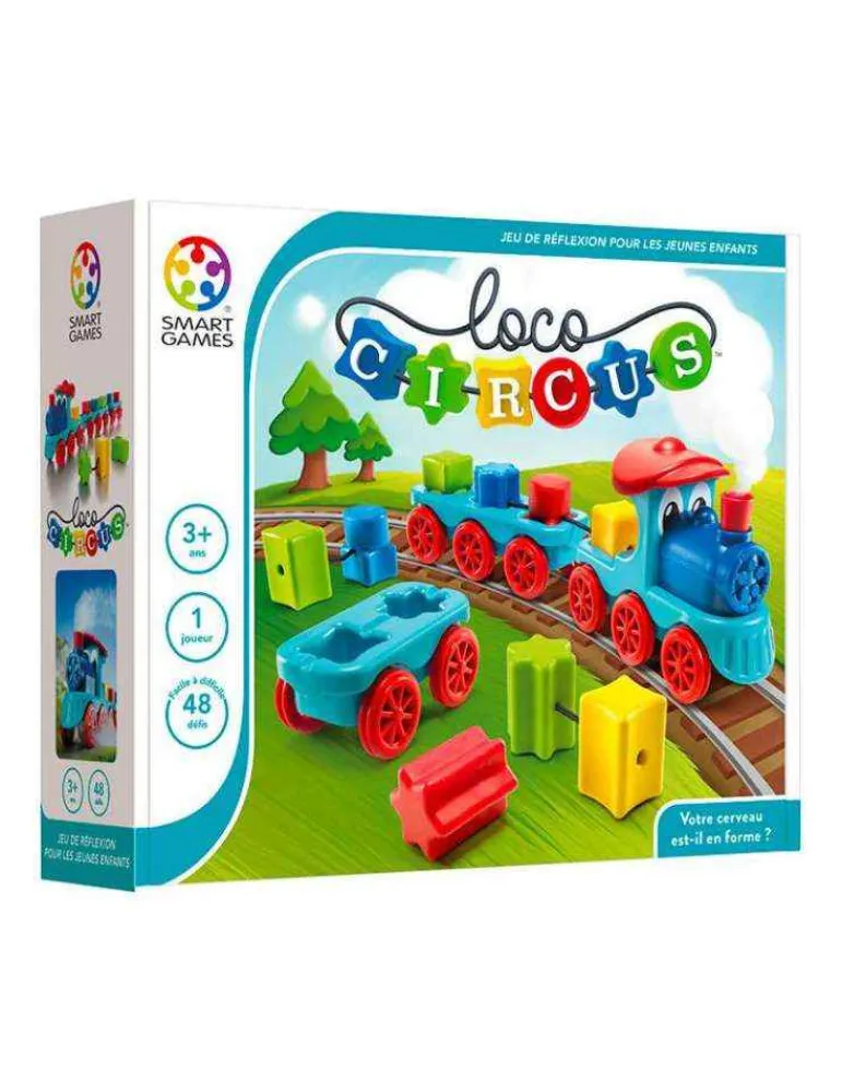 SmartGames Loco Circus - casse-tête éducatif logique - Cheap