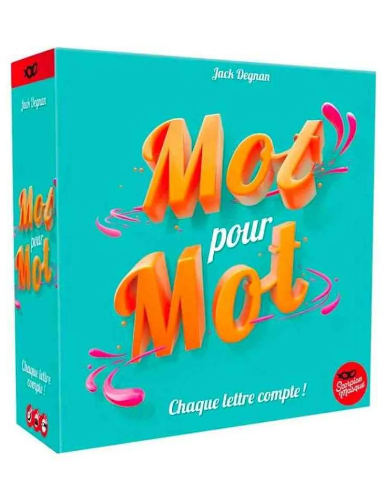 Scorpion Masqué Mot pour mot - jeu de société Best