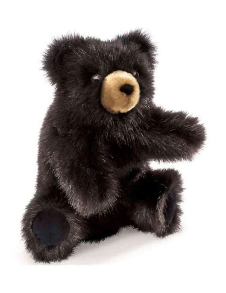 Folkmanis Peluche bébé ours brun marionnette Shop