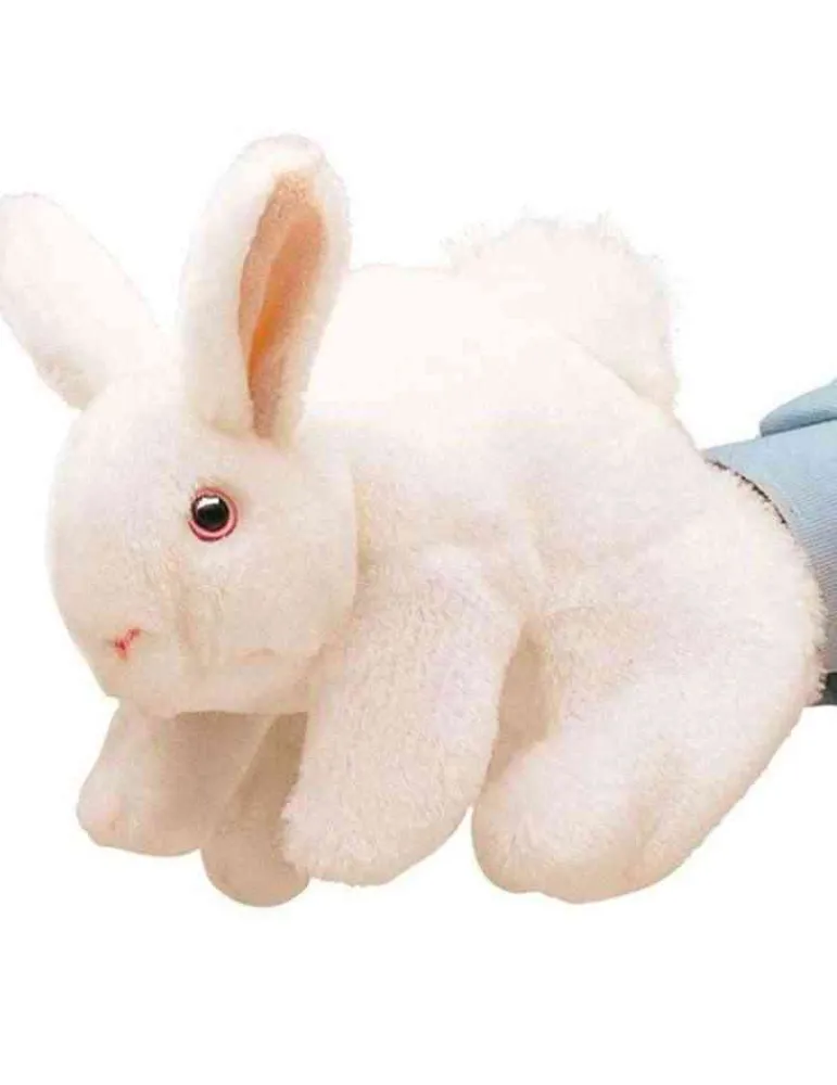 Folkmanis Peluche lapin blanc Marionnette Best