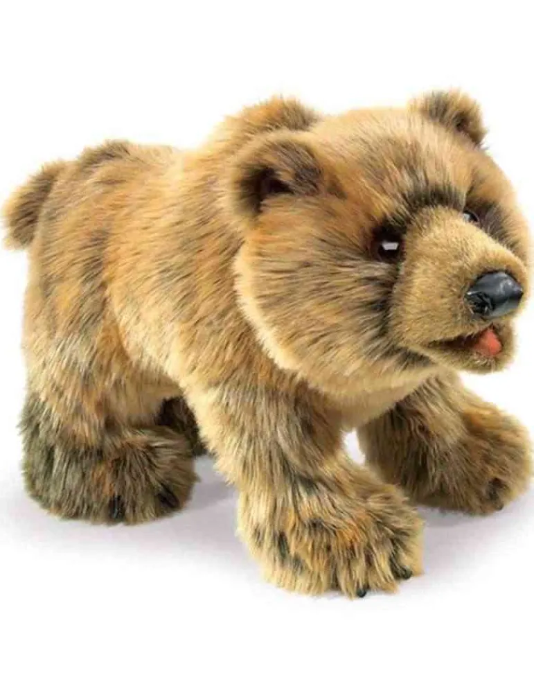 Folkmanis Peluche ours grizzli marionnette Best Sale