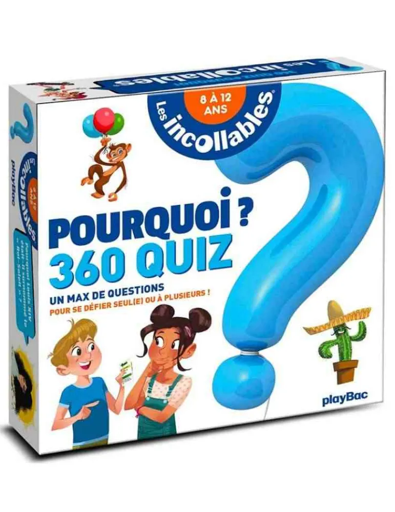 playBac Pourquoi ? 360 Quiz les incollables Shop