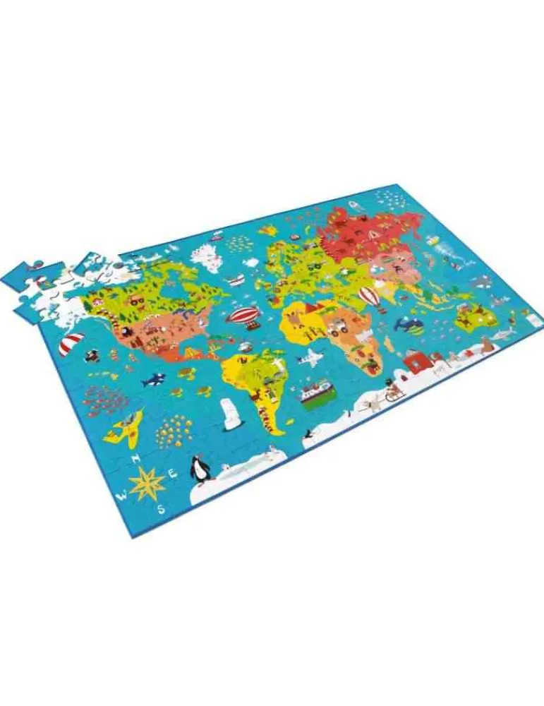 Scratch Puzzle carte du monde éducatif - - apprendre la géographie Best