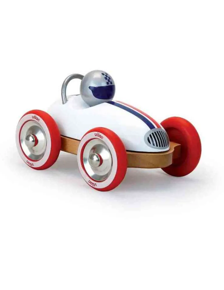 Vilac Roadster vintage blanc - - jouet en bois Sale