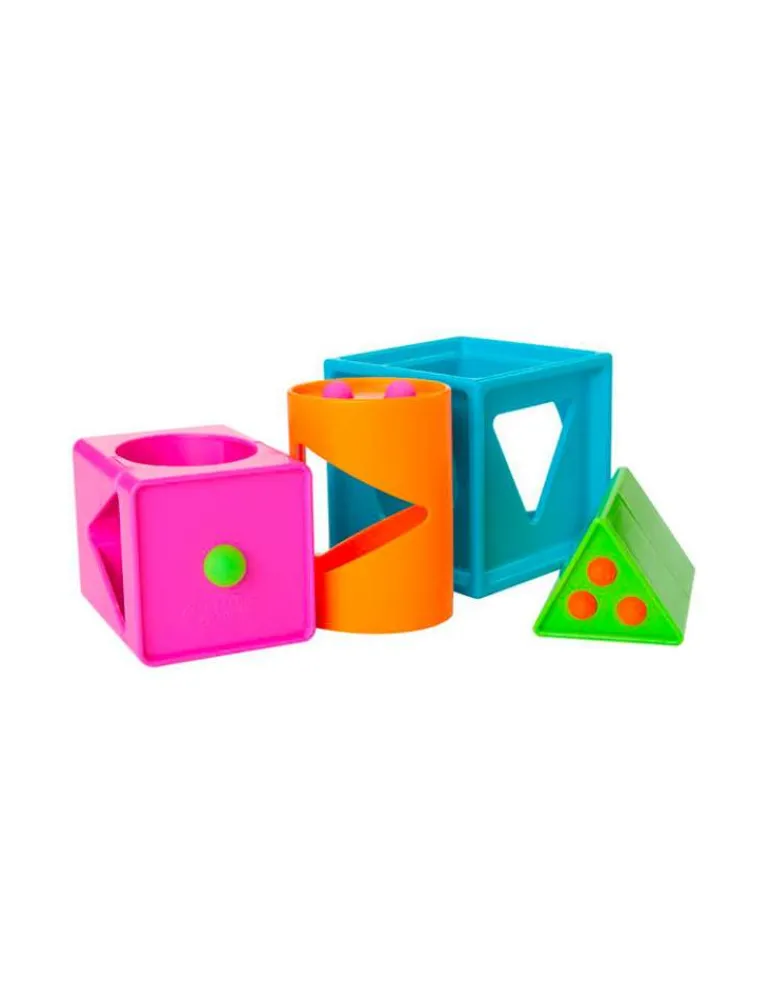 Fat Brain Toys Smarty cube 1-2-3 - - jeu d'éveil Hot