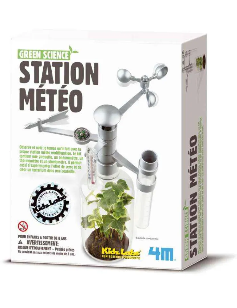 4M Station météo- - jeu écologique - kidzLab - jouet scientifique Clearance