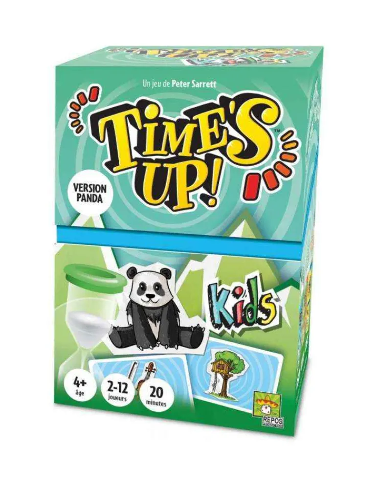 Repos Production Time's Up Kids 2 Panda - - Jeu de Société Éducatif Cheap