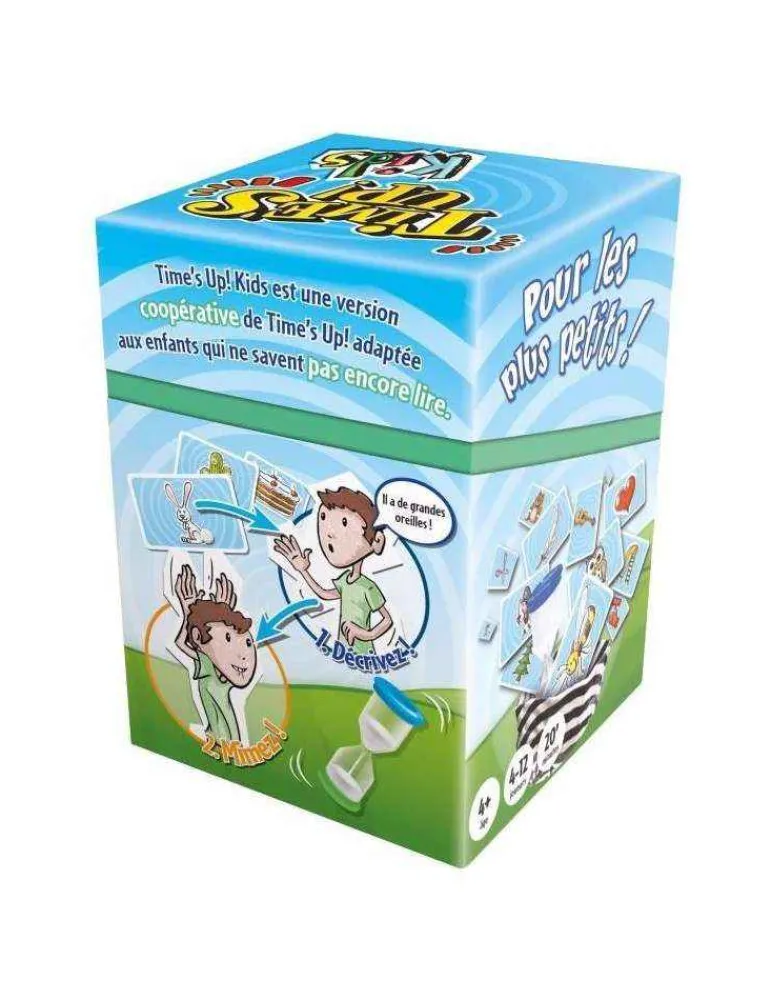 Repos Production Time's Up Kids Chat - - Jeu de Société Éducatif Hot