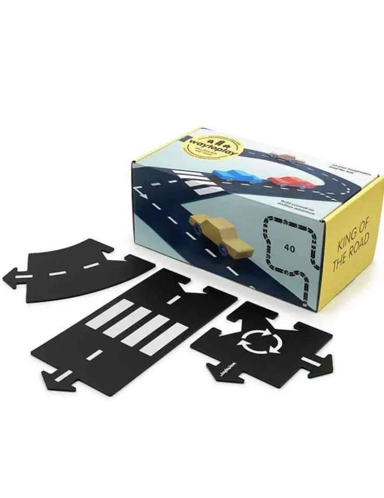 Waytoplay king of the road - Circuit flexible roi de la route 40 pièces Best